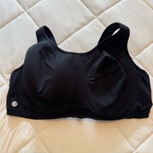 Livi Active Black Sports Bra for Intense Workouts